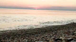 Голубицкая на рассвете штиль и рыбалка с косы на лёгкий заброс