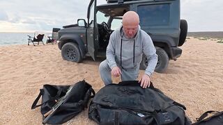 Керчь осенью: подводная охота и рыбалка на рынке свежего улова