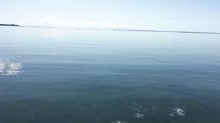 Набережная Керчи морская рыбалка в Керчи на вечерней струе