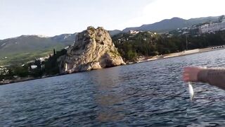 Гурзуф на воде - морская рыбалка на ставриду с лодки без суеты