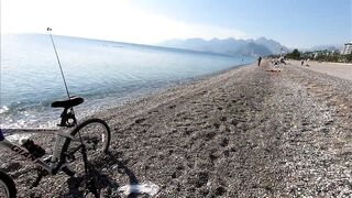 Морская рыбалка в Анталии на Коньяалты: где встать с берега