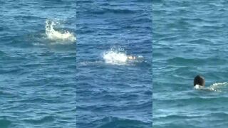 Konyaaltı beach Antalya и простая рыбалка на волнорезах