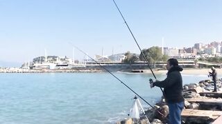 Морская рыбалка в Kuşadası - лучшие точки для берега и лодки