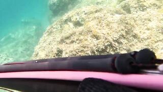 Çeşme подводная охота и лодки на рейде где рядом морская рыбалка по бровкам