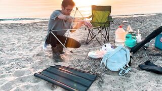 Охота за левреком в Дидиме - ночная снасть и рабочие проводки