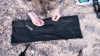 Охота за левреком в Дидиме - ночная снасть и рабочие проводки