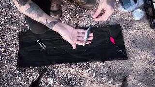 Охота за левреком в Дидиме - ночная снасть и рабочие проводки