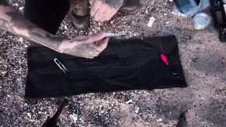 Охота за левреком в Дидиме - ночная снасть и рабочие проводки