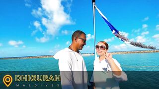 Sunset fishing Dhigurah: вечерняя рыбалка на забросе у пасса