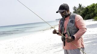 A.DH. Dhigurah кемпинг и кухня, морская рыбалка в Дигурах на рассвете