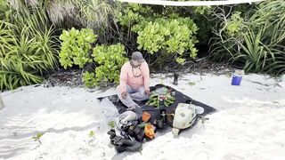 A.DH. Dhigurah кемпинг и кухня, морская рыбалка в Дигурах на рассвете