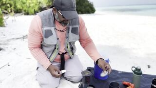 A.DH. Dhigurah кемпинг и кухня, морская рыбалка в Дигурах на рассвете