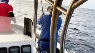 Fulidhoo, утренний свал у пирса и морская рыбалка в проливе