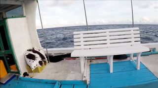 Fulidhoo морская рыбалка у пирса на заре и короткая сессия в пассе