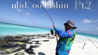Fulidhoo рыбалка часть 2 когда теряешь трофей и как не повторить