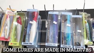 Fulidhoo магазин снастей и вечерняя рыбалка у пирса