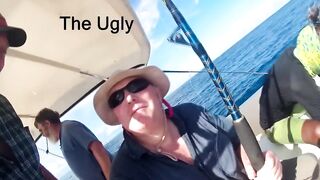 Gan Addu морская рыбалка в Адду на троллинг и спор рыбака с ветром