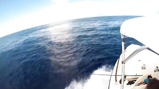 Gan Addu морская рыбалка в Адду на троллинг и спор рыбака с ветром