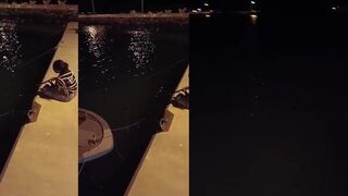 Ночная морская рыбалка на Addu City Gan Island и огни взлётки