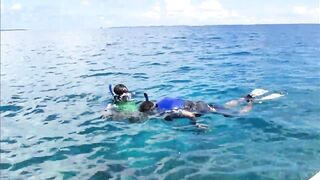 Gan Island, Hulhumeedhoo снорклинг и рыбалка с берега под вечерний прилив?