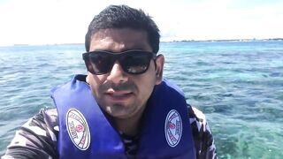 Gan Island, Hulhumeedhoo снорклинг и рыбалка с берега под вечерний прилив?