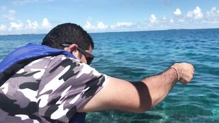 Gan Island, Hulhumeedhoo снорклинг и рыбалка с берега под вечерний прилив?