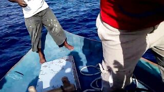 Raa Atoll морская рыбалка на твердом свале по GT и trevally