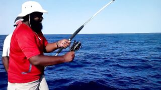 Raa Atoll морская рыбалка на твердом свале по GT и trevally