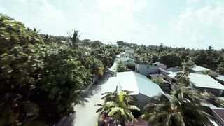 Faafu Atoll Bilehdhoo с воздуха морская рыбалка держится у бровок