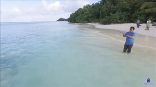 Meemu Mulah - береговой заброс по закату и неожиданная поклёвка