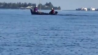 Dhaalu 474 Buoy первый выход и морская рыбалка в синем коридоре течений