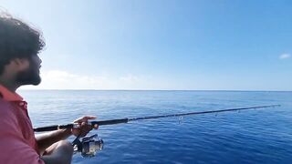 Dhaalu 474 Buoy первый выход и морская рыбалка в синем коридоре течений