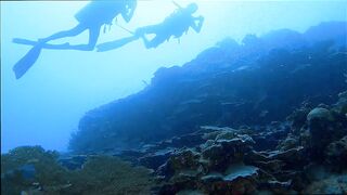 Gaafu Alifu: скалы, свалы и дайвинг, где рыбалка безопасна с берега?