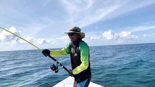 GT в Gaafu Dhaalu - поппинг и рыбалка на вечерней волне