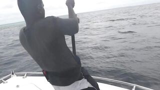 Gaafu Dhaalu by Captain Mohamed - жёсткое вываживание GT на свале