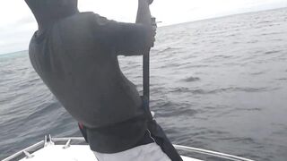 Gaafu Dhaalu by Captain Mohamed - жёсткое вываживание GT на свале