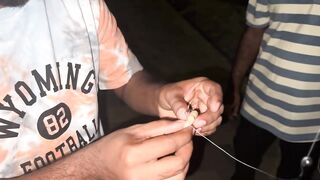 Al Qunfudhah Саудовская Аравия берег и пирс у судового канала