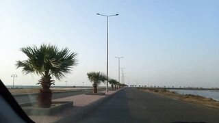 Кунфудха, Саудовская Аравия – обзорный проезд по набережной