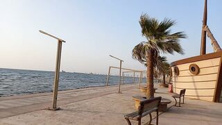 Кунфудха, Саудовская Аравия – обзорный проезд по набережной