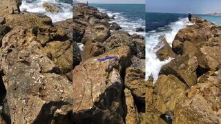 Netanya beach: лайв-настрой на волнах, подписки и шум прибоя без монтажа