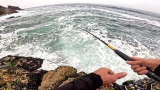 Mirleft, Morocco: морская рыбалка на сибасса со спиннингом на Атлантике