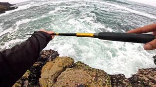 Mirleft, Morocco: морская рыбалка на сибасса со спиннингом на Атлантике