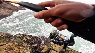 Mirleft, Morocco: морская рыбалка на сибасса со спиннингом на Атлантике