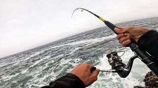 Mirleft, Morocco: морская рыбалка на сибасса со спиннингом на Атлантике