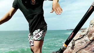 Mirleft — спиннинг с отцом на береге: что берет на приманки?