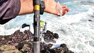 Mirleft спиннинг по spotted seabass и рабочие приманки на прибойной кромке