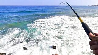 Mirleft спиннинг по spotted seabass и рабочие приманки на прибойной кромке