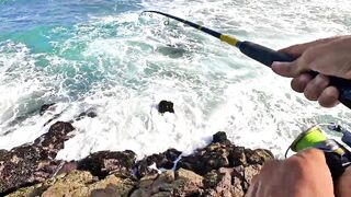 Mirleft спиннинг по spotted seabass и рабочие приманки на прибойной кромке