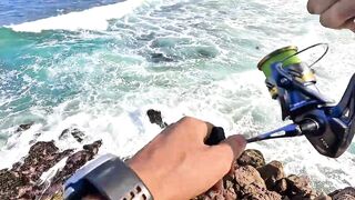 Mirleft спиннинг по spotted seabass и рабочие приманки на прибойной кромке