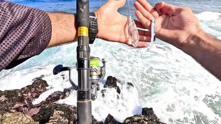 Mirleft спиннинг по spotted seabass и рабочие приманки на прибойной кромке